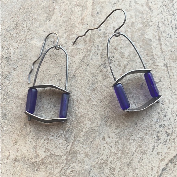 Jewelry: artisan earrings - Picture 2 of 2